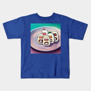 Kawaii Anime Sushi Kids T-Shirt
